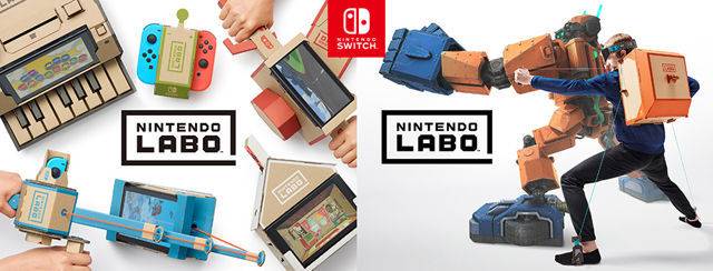 BT丨Nintendo Switch的全新玩法「Labo」重新定义体感游戏，4月20日发售
