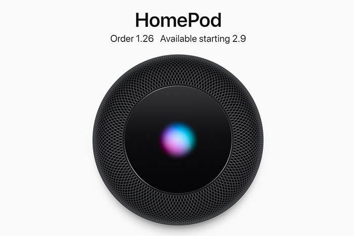 BT丨苹果公布HomePod音箱在2月9日正式开卖，但首批没国行